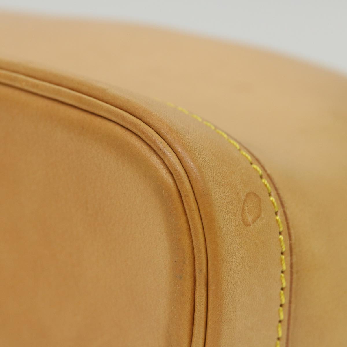 Louis Vuitton Noe Beige Leather Handbag