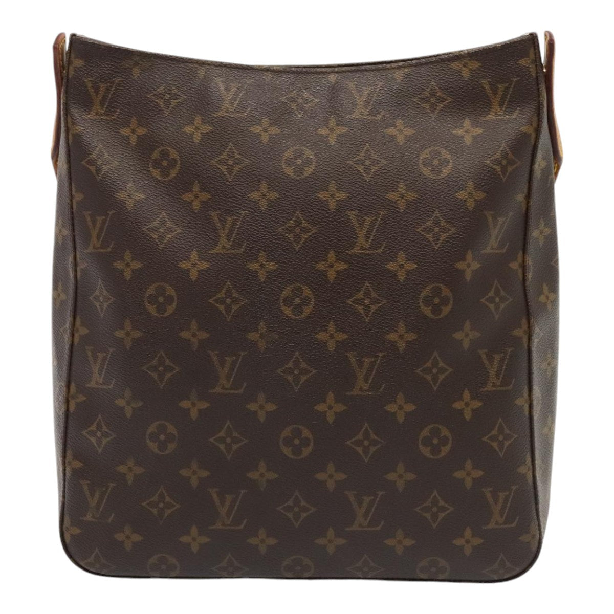 Louis Vuitton Looping Gm Brown Canvas Shoulder Bag
