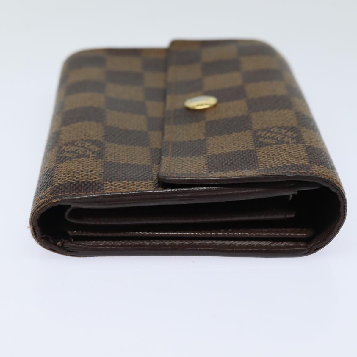 Louis Vuitton Alexandra Brown Canvas Wallet