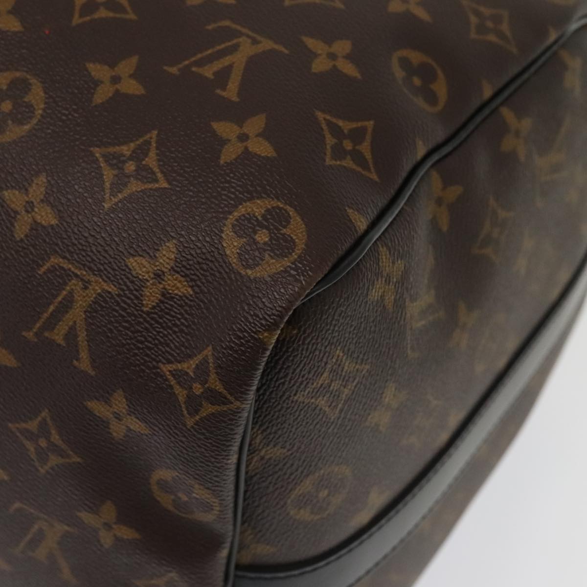 Louis Vuitton Keepall Bandouliere 50 Brown Canvas Shoulder Bag