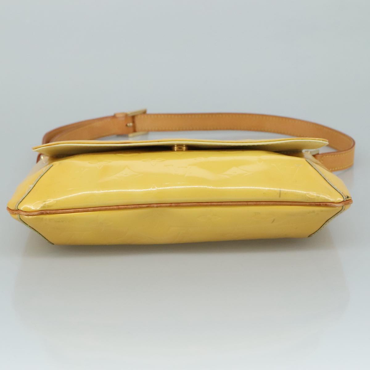 Louis Vuitton Thompson Street Yellow Patent Leather Shoulder Bag
