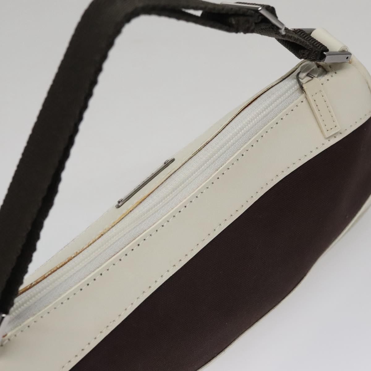 Gucci White Leather Clutch Bag