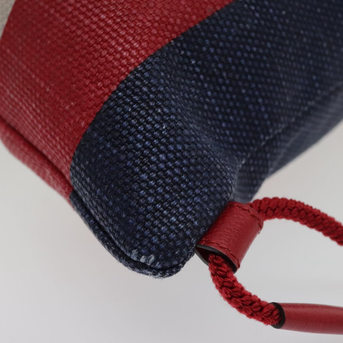 Gucci Blue Canvas Backpack Bag