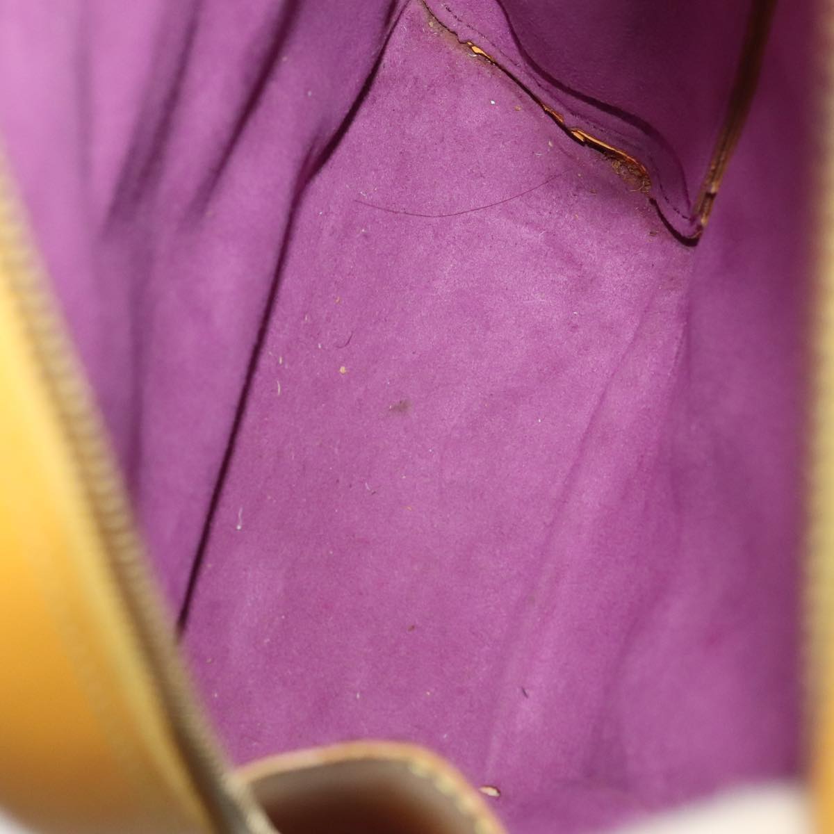 Louis Vuitton Mabillon Yellow Leather Backpack Bag