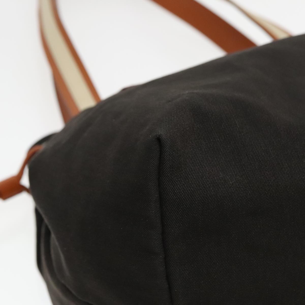 Gucci Khaki Canvas Tote Bag