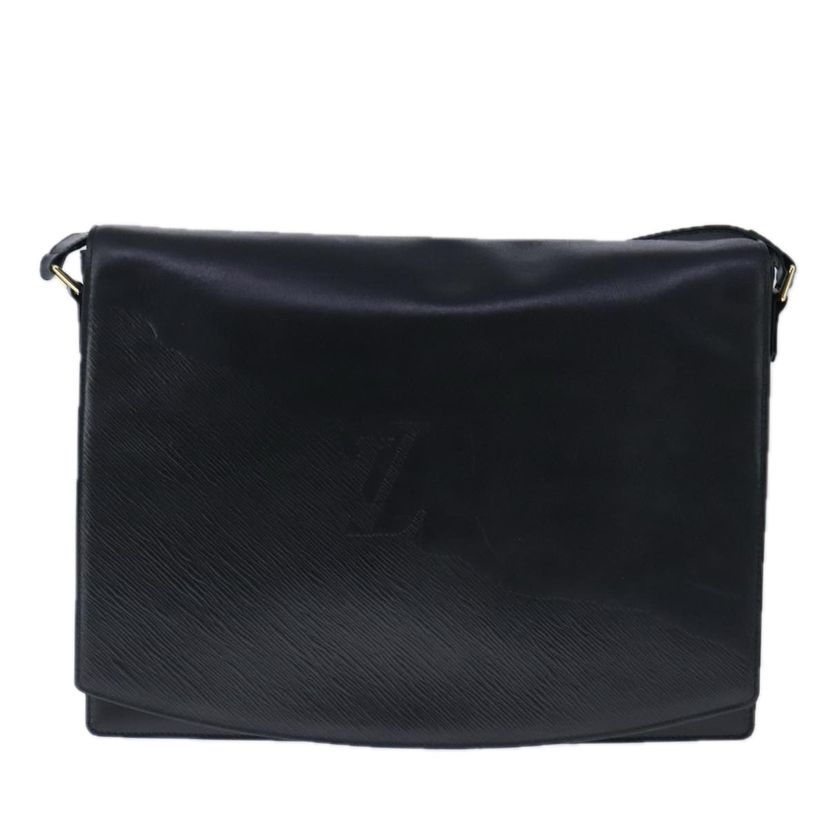 Louis Vuitton Opéra Black Leather Shoulder Bag