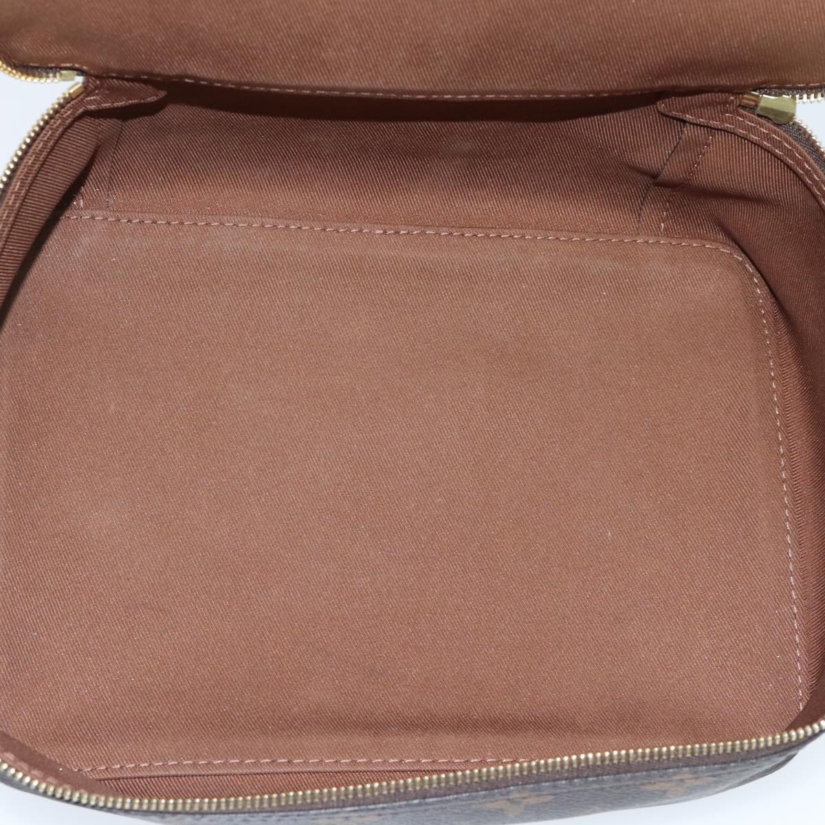 Louis Vuitton Cube Brown Canvas Clutch Bag