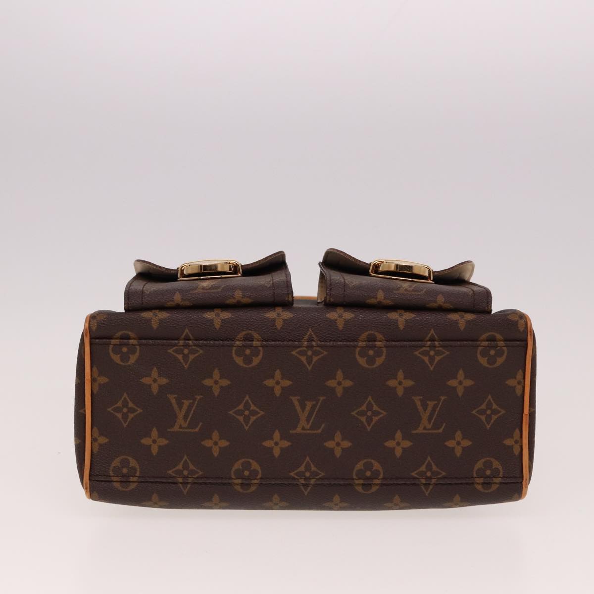 Louis Vuitton Manhattan Brown Canvas Handbag