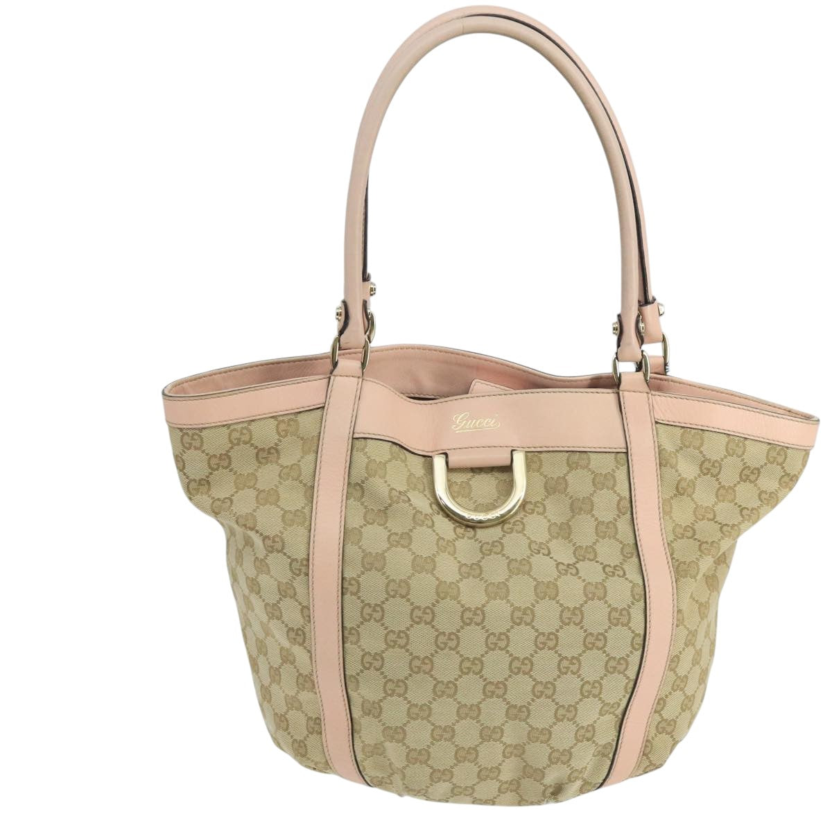 Gucci Gg Canvas Beige Canvas Tote Bag ()