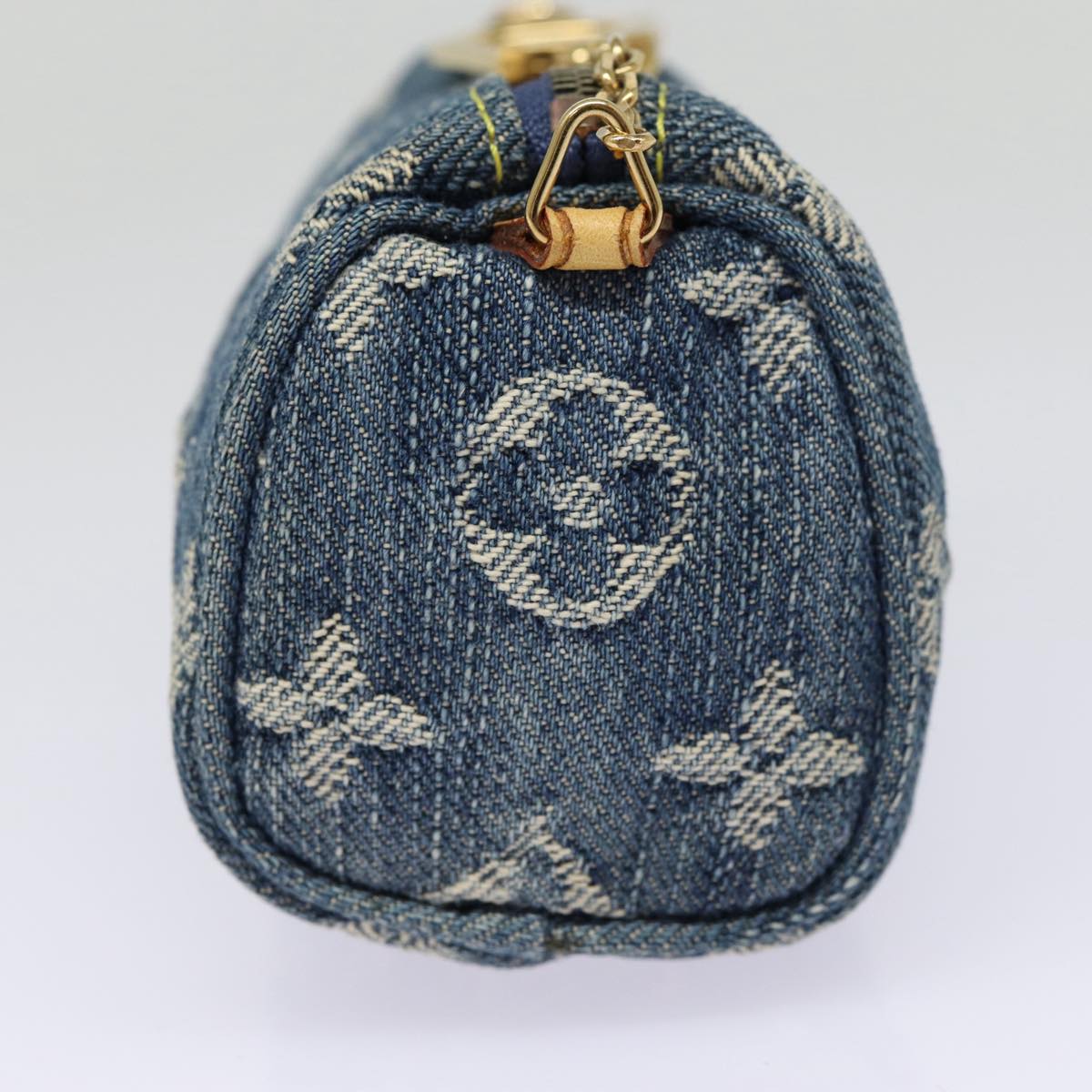 Louis Vuitton Trousse Pochette Blue Denim - Jeans Wallet