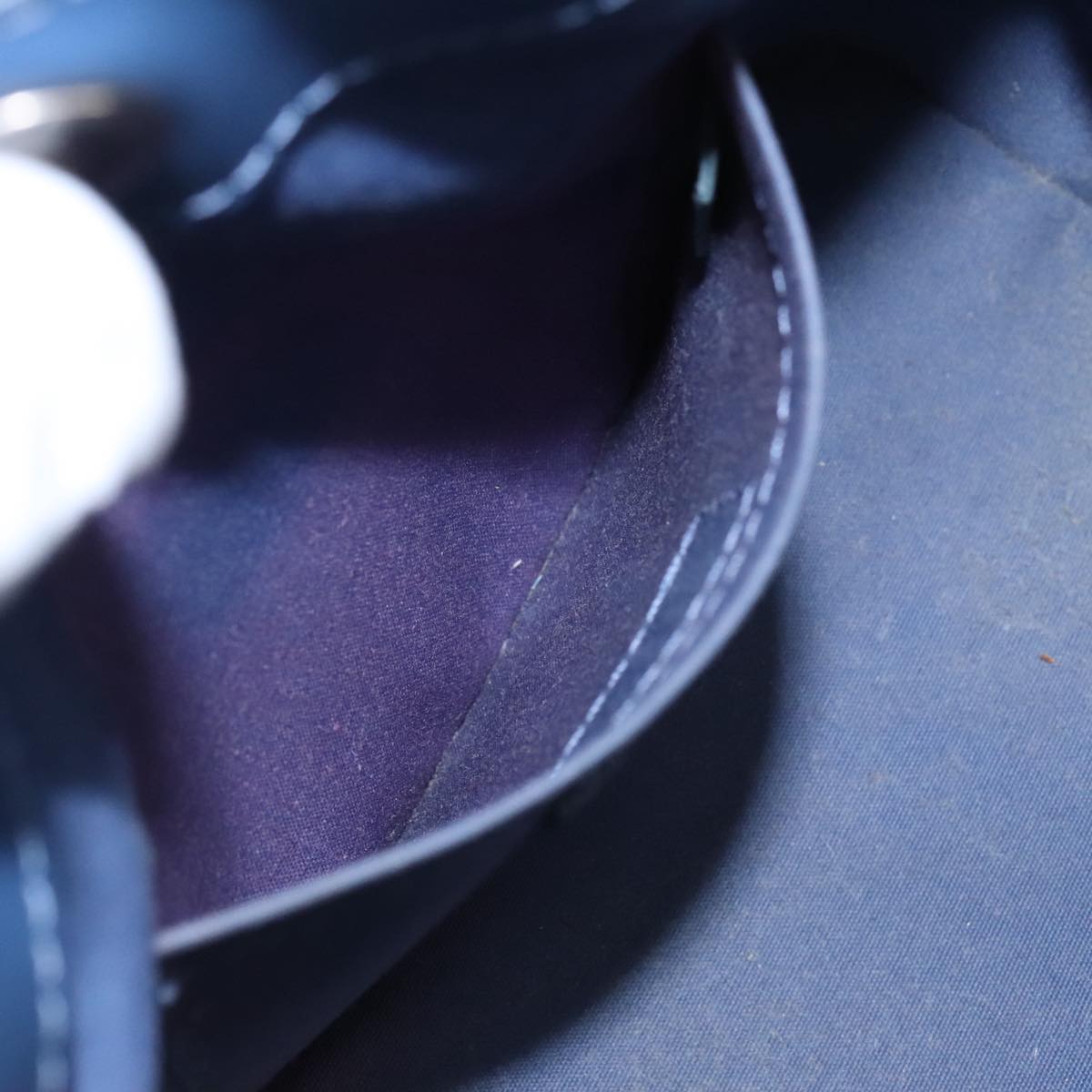 Louis Vuitton Mandala Blue Leather Shoulder Bag