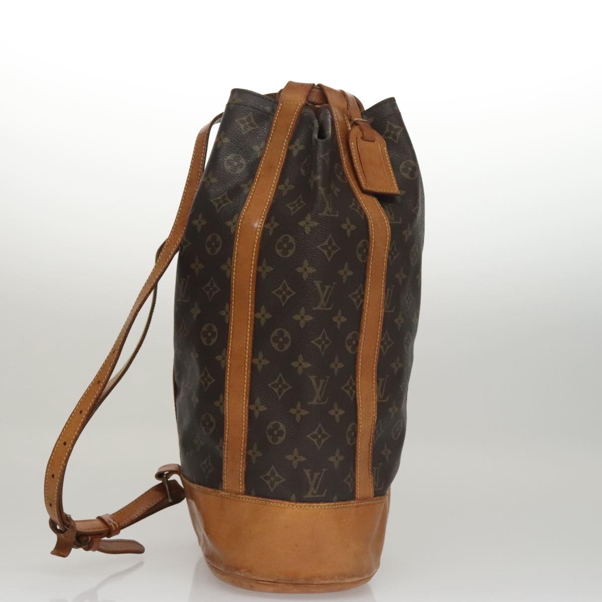 Louis Vuitton Randonnée Brown Canvas Shoulder Bag