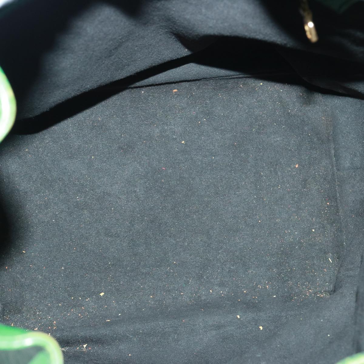 Louis Vuitton Noé Green Leather Shoulder Bag