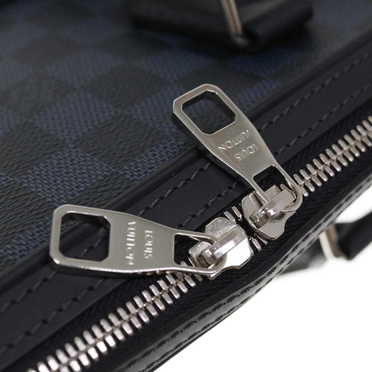 Louis Vuitton Dandy Grey Canvas Handbag