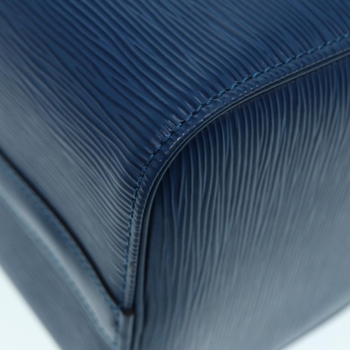 Louis Vuitton Speedy 25 Blue Leather Handbag