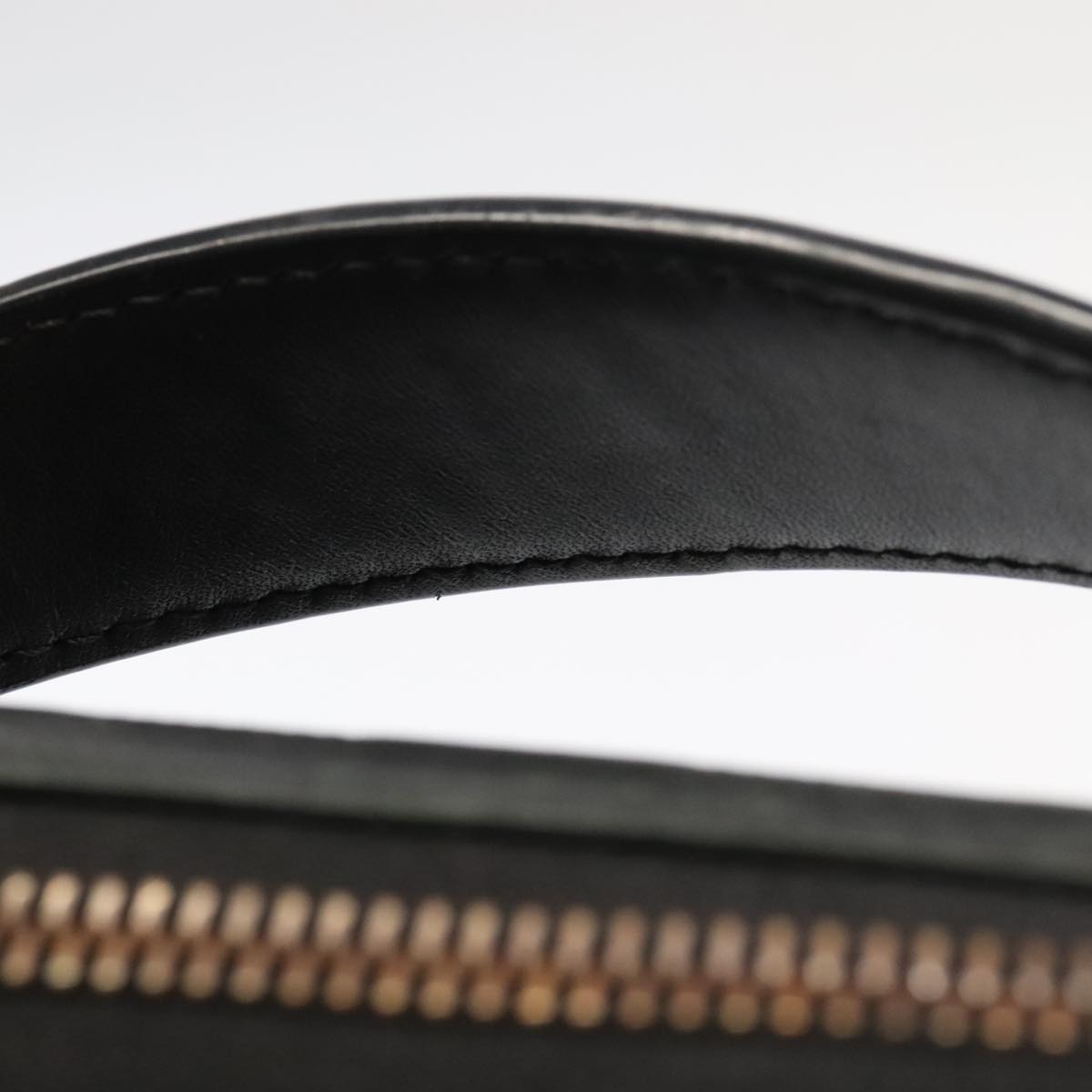 Louis Vuitton Ambler Black Leather Shoulder Bag