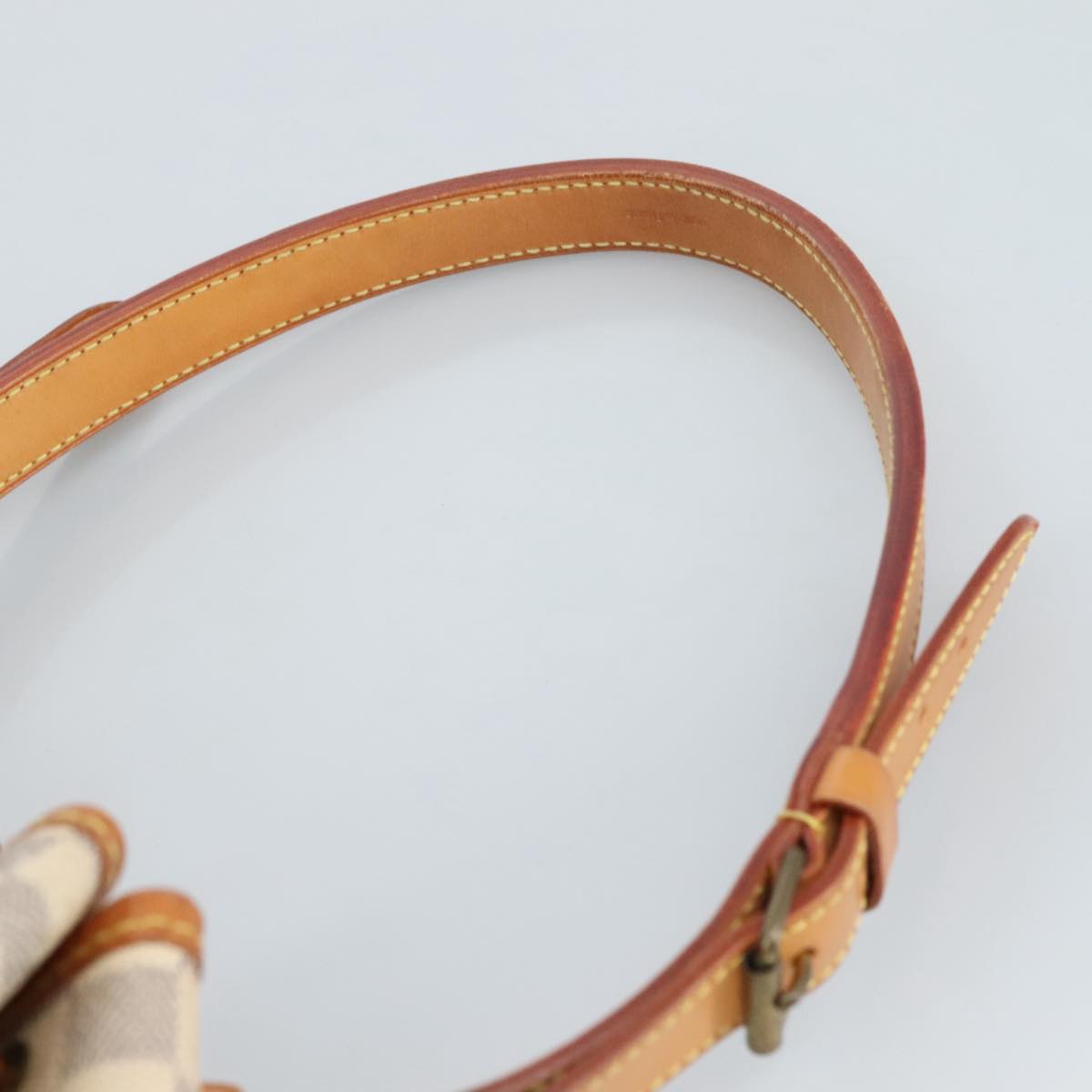 Louis Vuitton Noe White Canvas Shoulder Bag