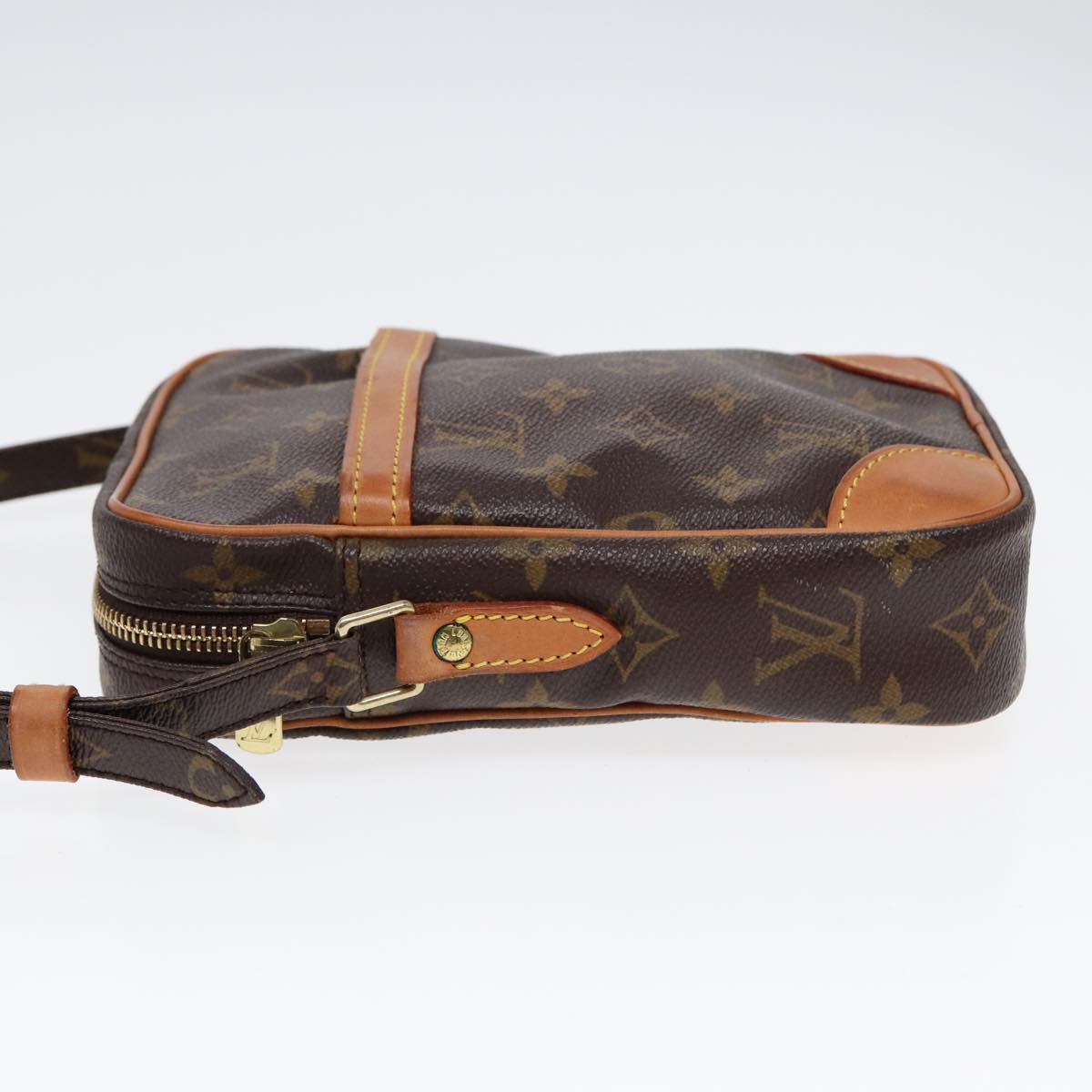 Louis Vuitton Danube Brown Canvas Shoulder Bag