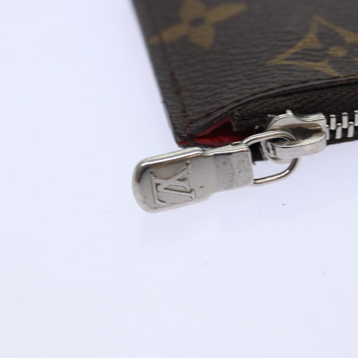 Louis Vuitton Pochette Clés Brown Canvas Wallet