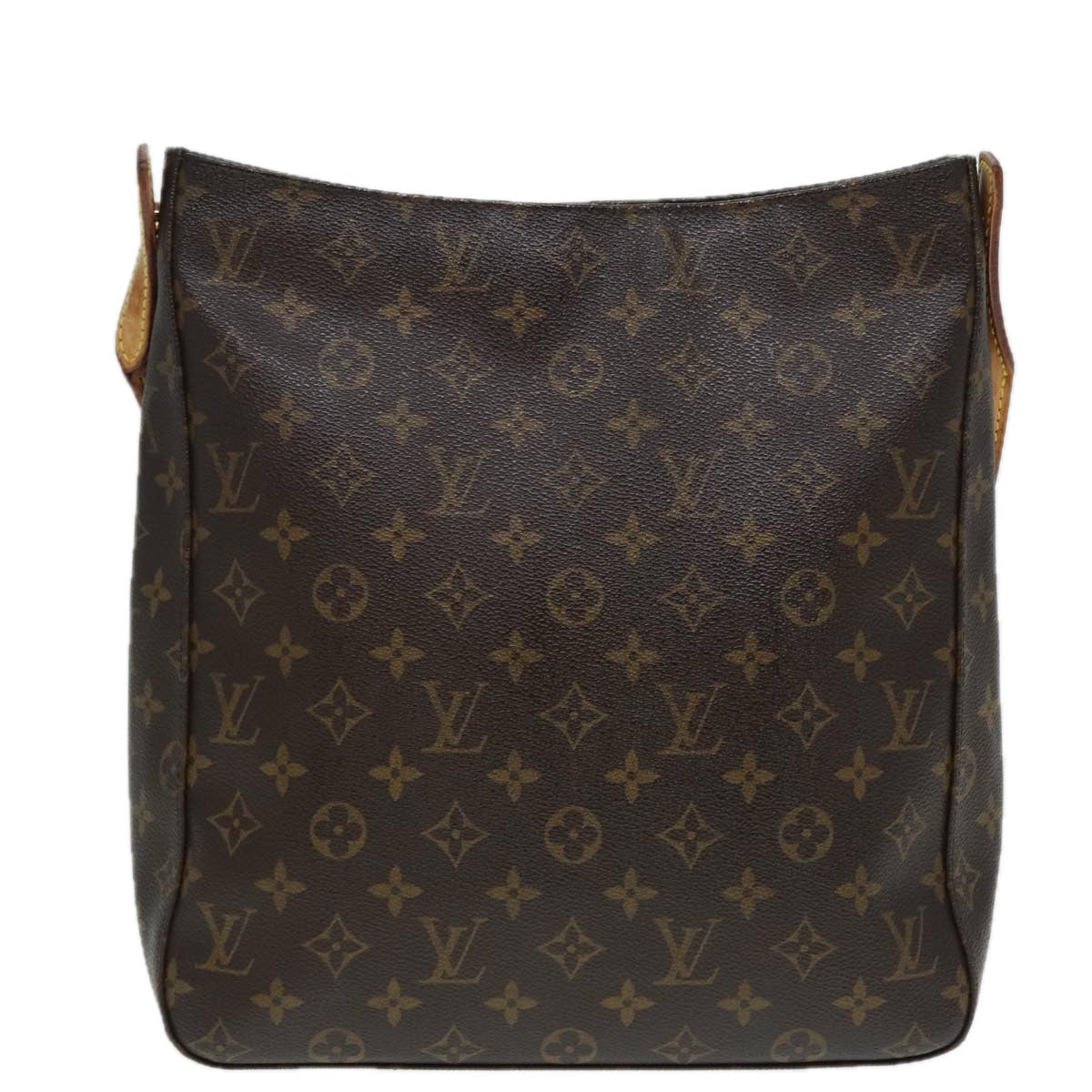 Louis Vuitton Looping Gm Brown Canvas Shoulder Bag
