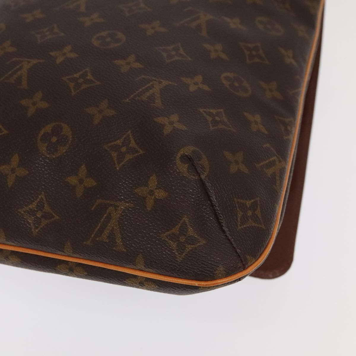 Louis Vuitton Musette Brown Canvas Shoulder Bag