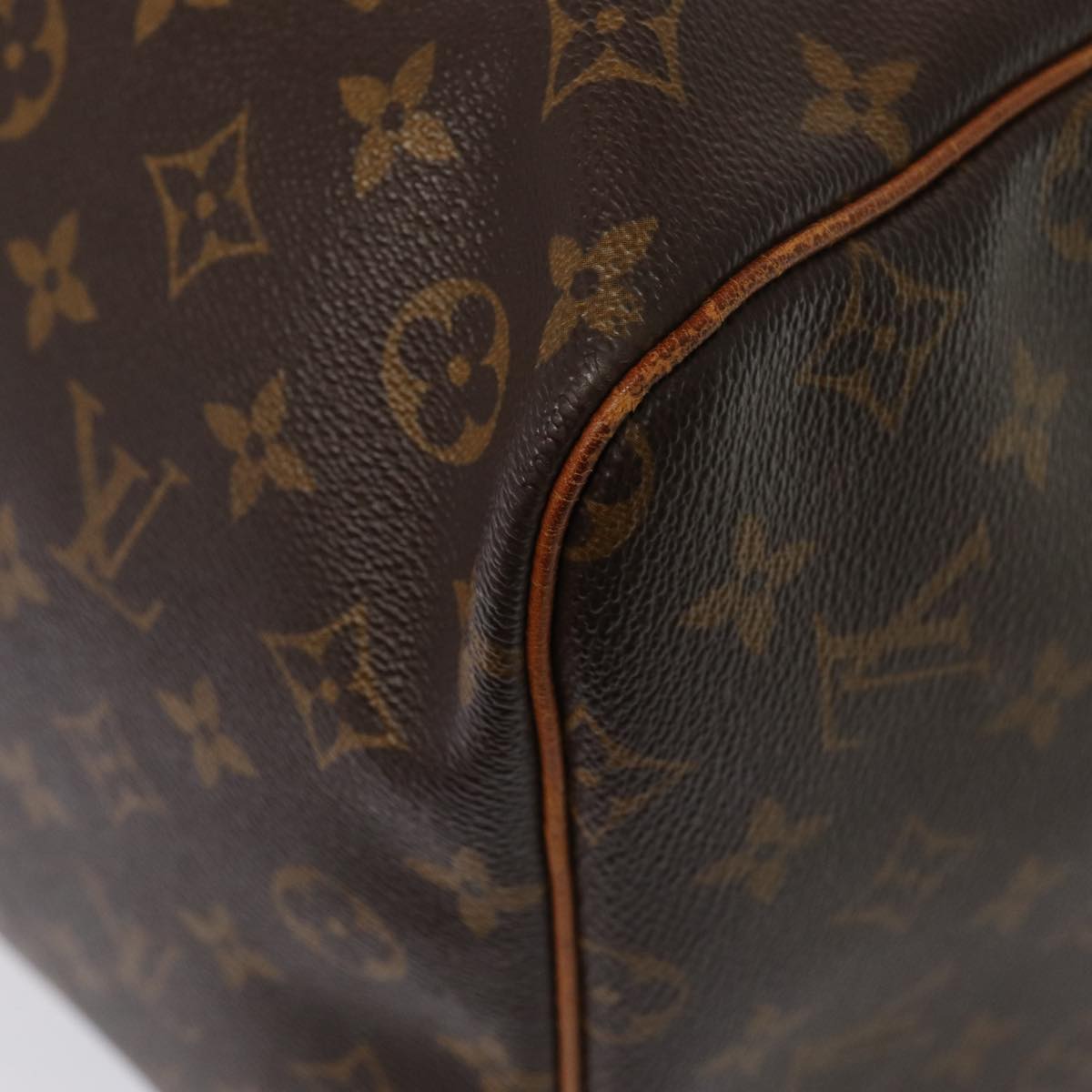 Louis Vuitton Keepall 60 Brown Canvas Travel Bag