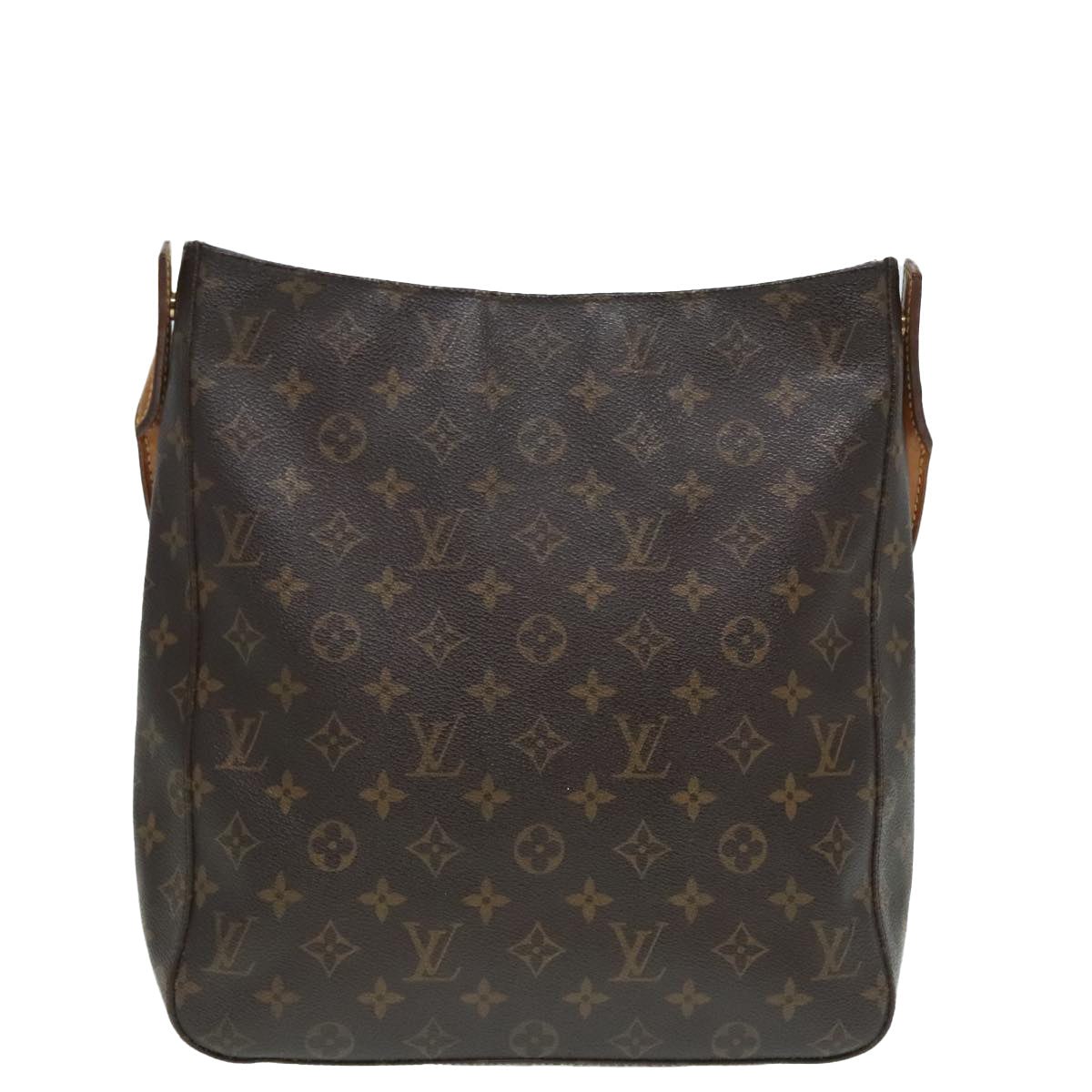 Louis Vuitton Looping Brown Canvas Shoulder Bag
