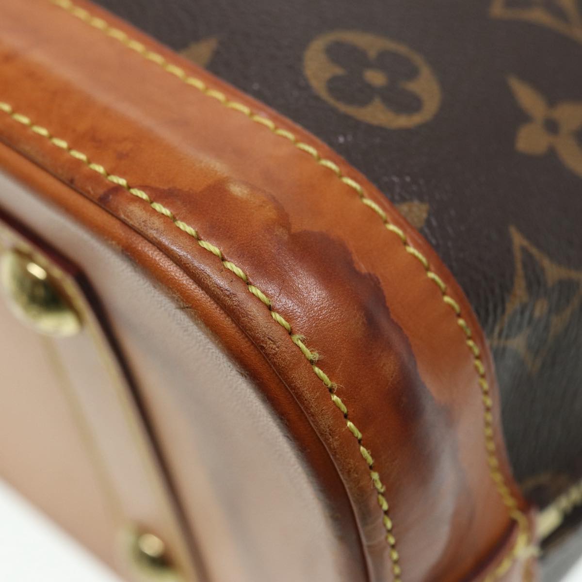 Louis Vuitton Alma Other Canvas Handbag