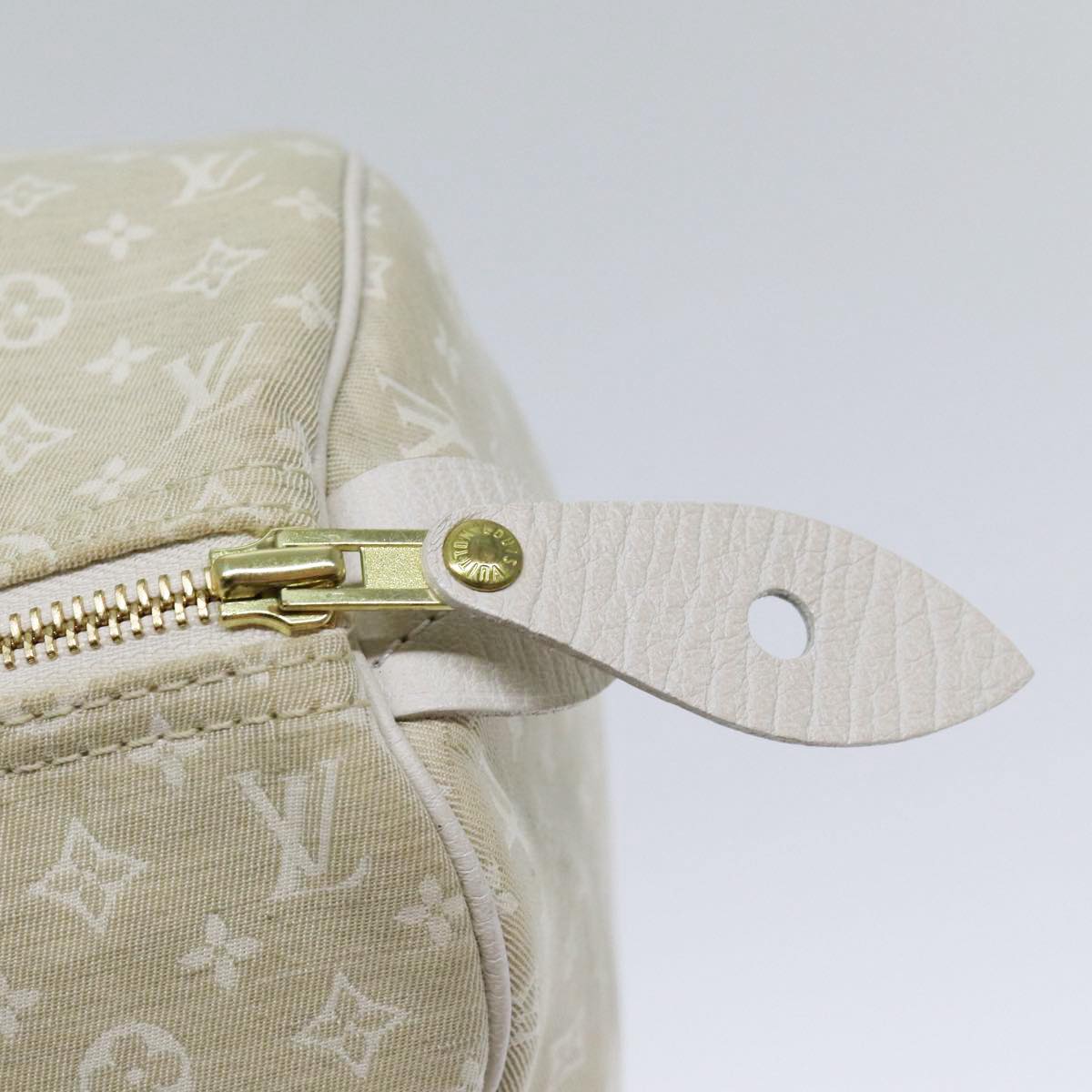Louis Vuitton Speedy 30 Beige Canvas Handbag