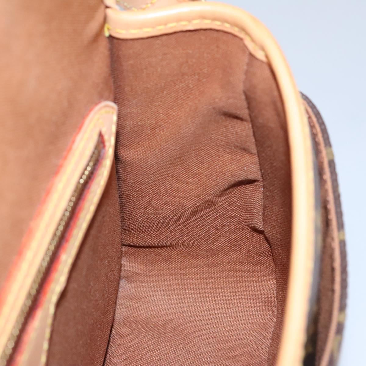 Louis Vuitton Sologne Brown Canvas Shoulder Bag