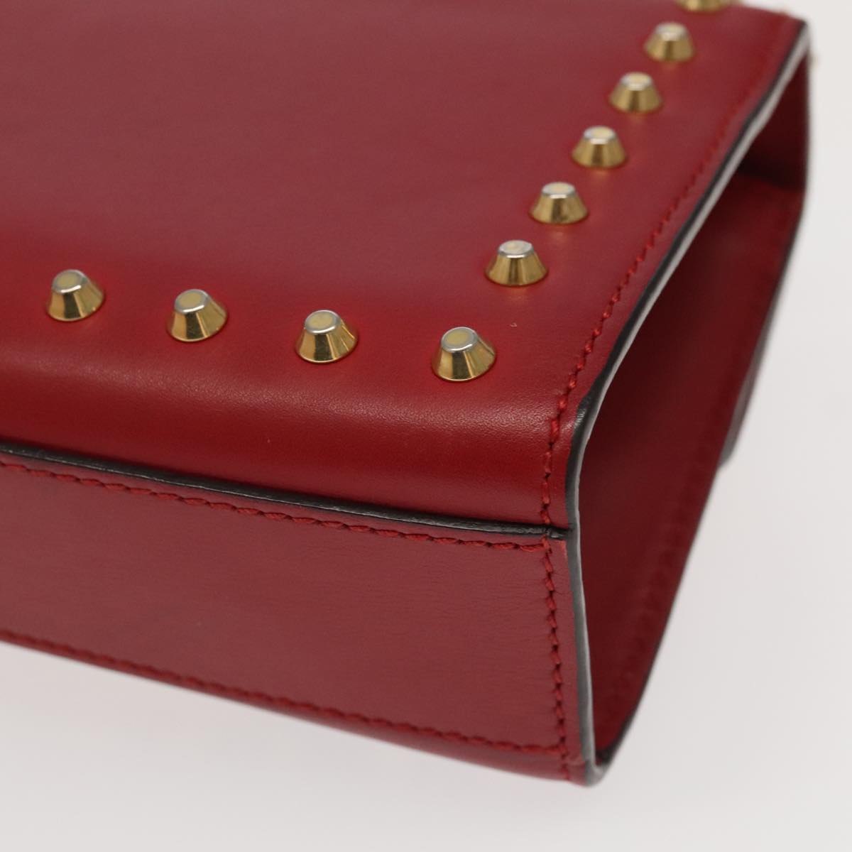 Gucci Padlock Red Leather Shoulder Bag