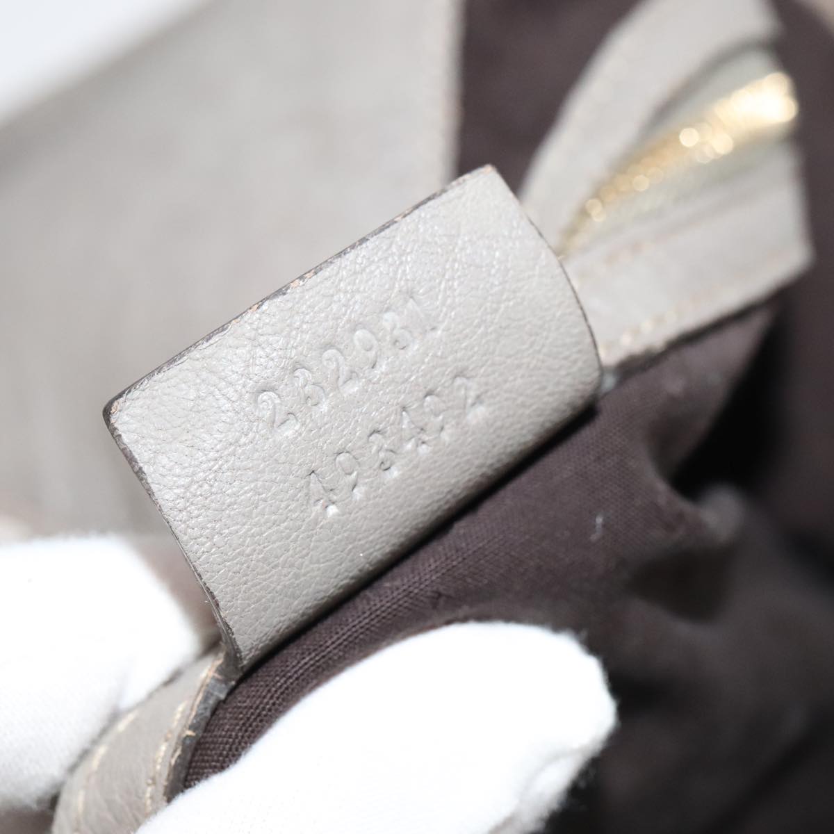 Gucci Hobo Brown Leather Shoulder Bag