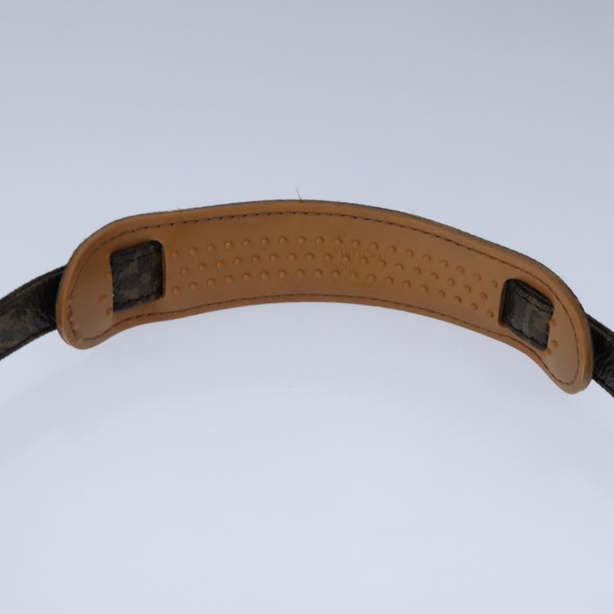 Louis Vuitton Shoulder Strap Brown Canvas Bag Jewelry