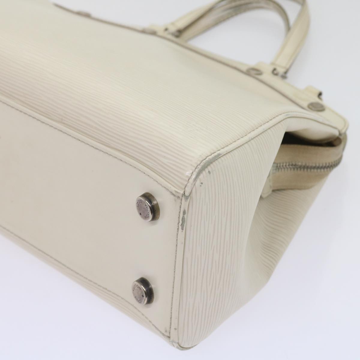 Louis Vuitton Blair White Leather Handbag