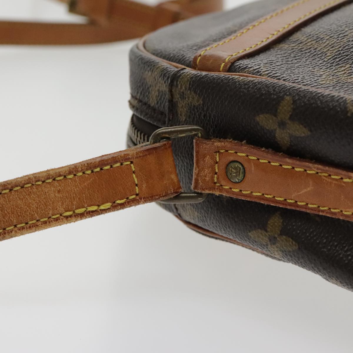 Louis Vuitton Senlis Brown Canvas Shoulder Bag