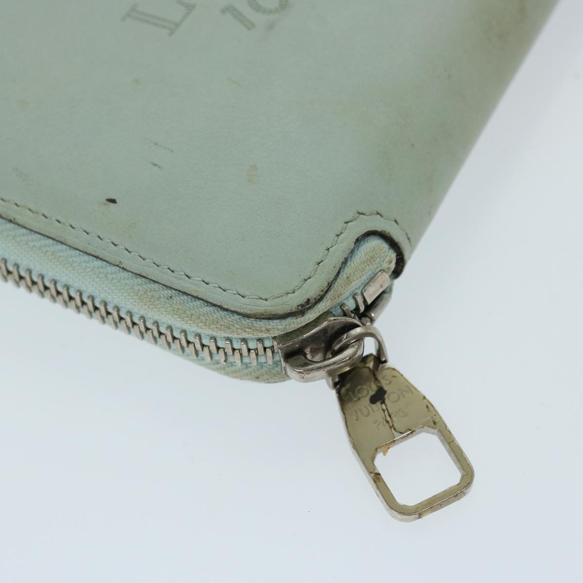 Louis Vuitton Jena Blue Leather Wallet