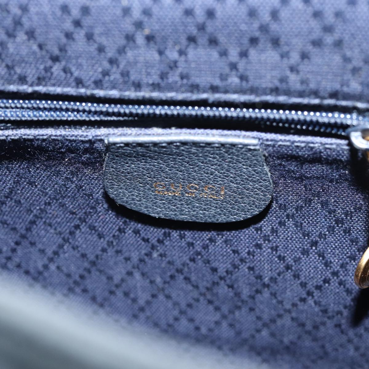Gucci Bamboo Black Suede Backpack Bag