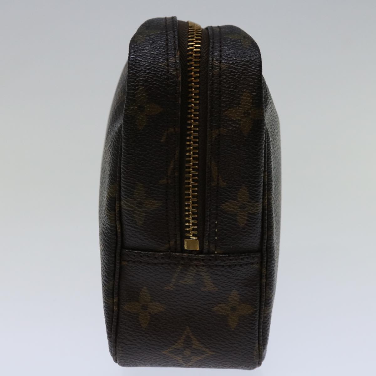 Louis Vuitton Trousse De Toilette Brown Canvas Clutch Bag