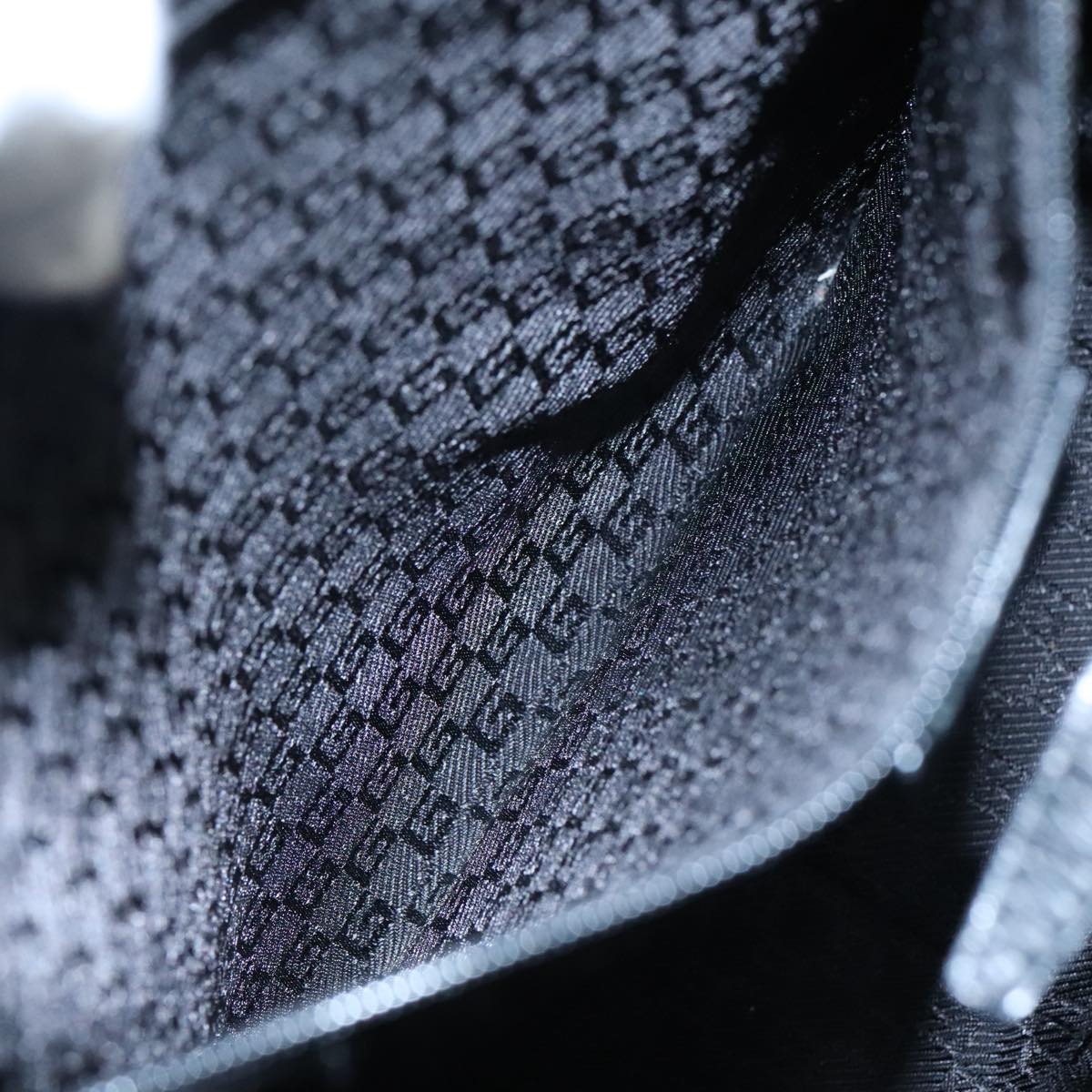 Gucci Square G Grey Canvas Tote Bag