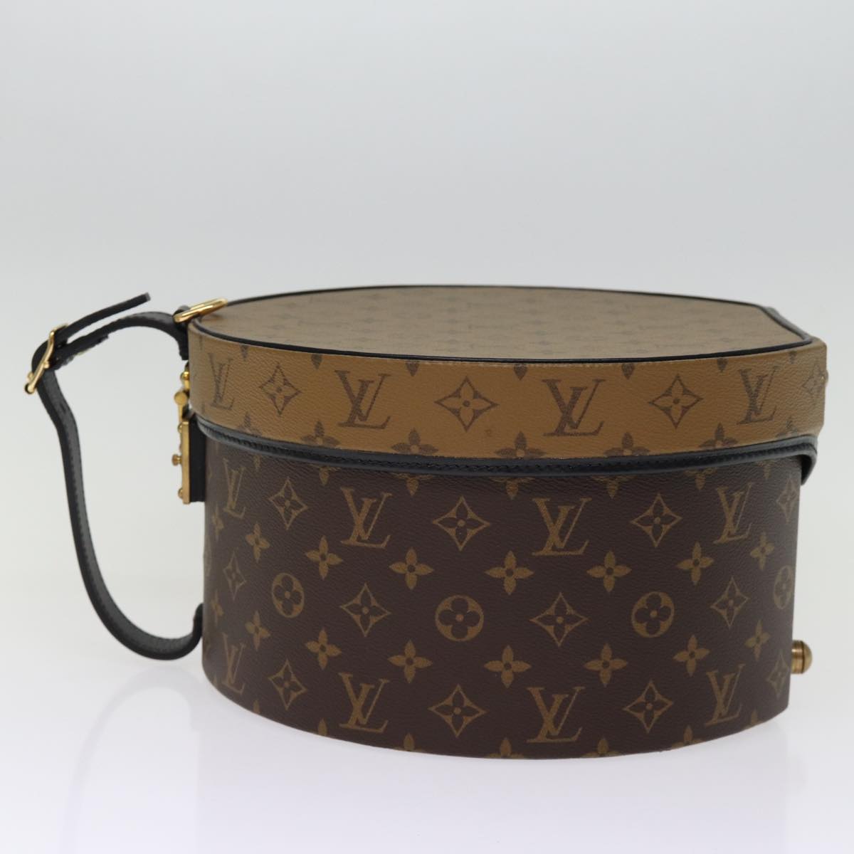 Louis Vuitton Reverse Brown Canvas Handbag