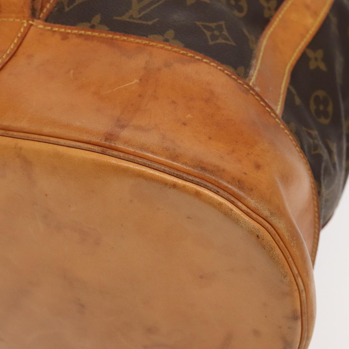 Louis Vuitton Randonnée Brown Canvas Shoulder Bag