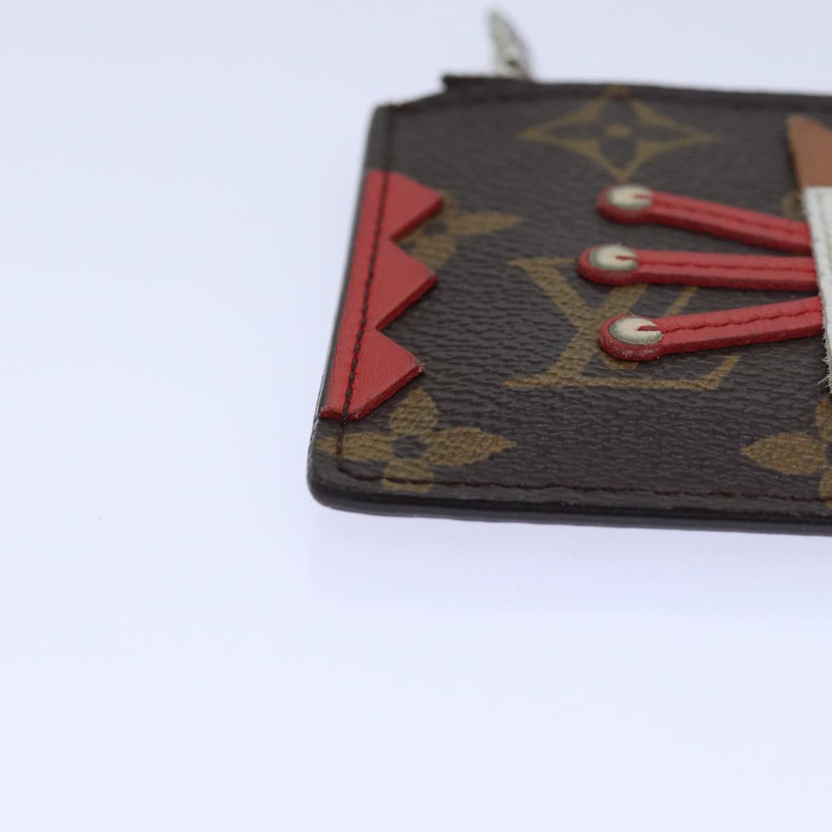 Louis Vuitton Pochette Clés Brown Canvas Wallet