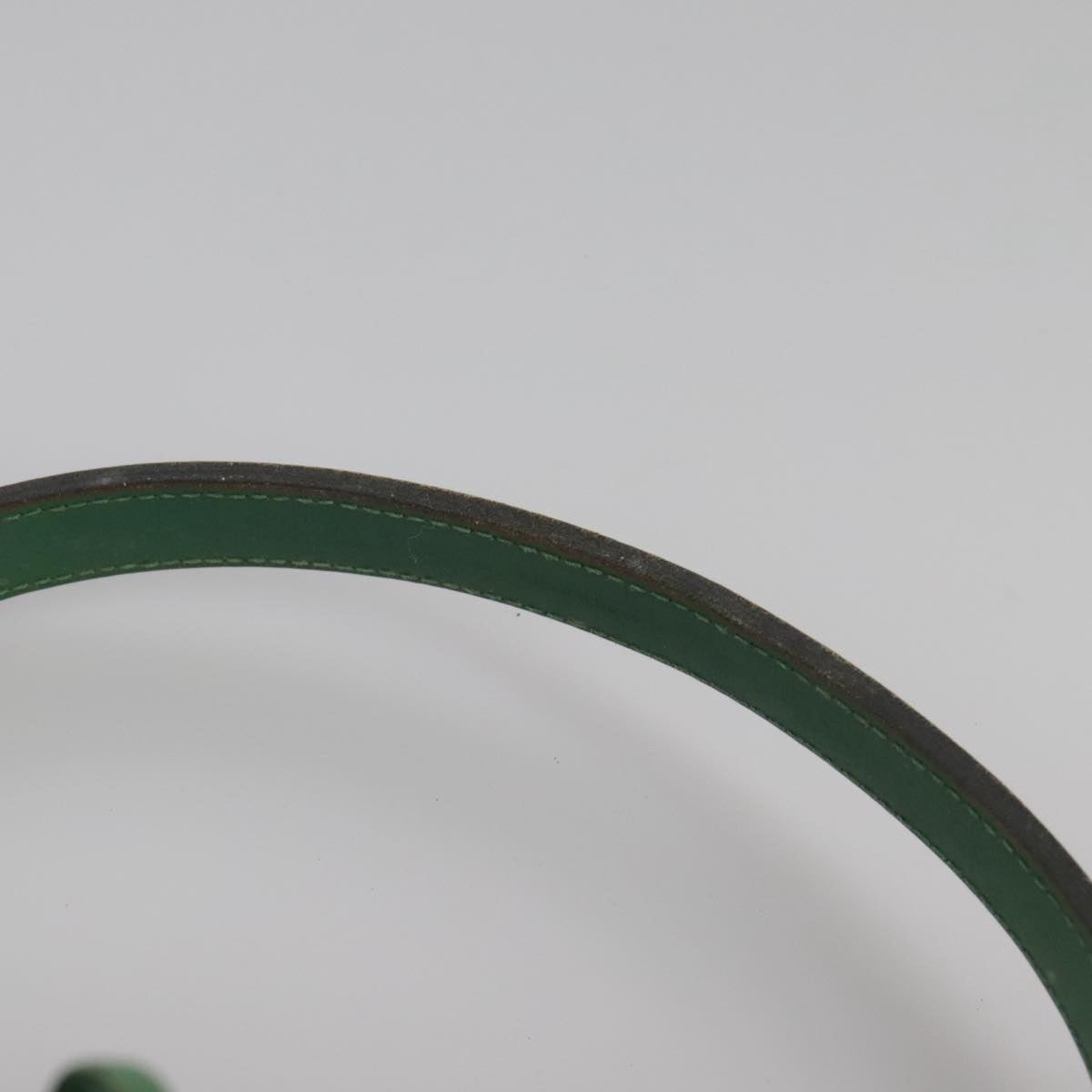 Louis Vuitton Noe Green Leather Shoulder Bag