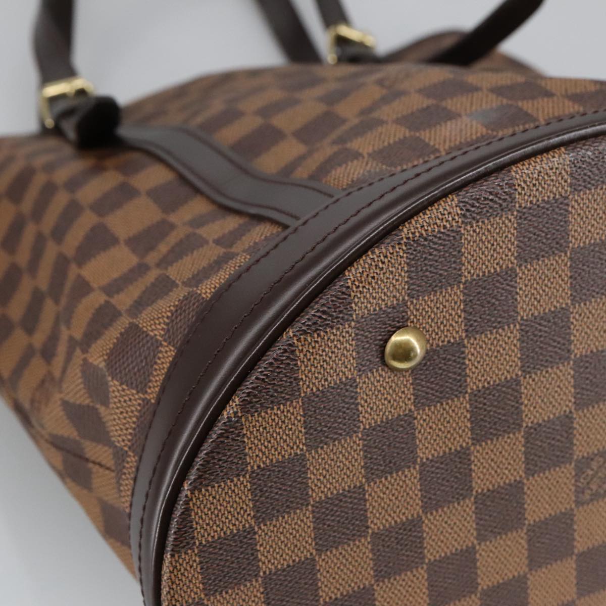 Louis Vuitton Bucket Gm Brown Canvas Shoulder Bag