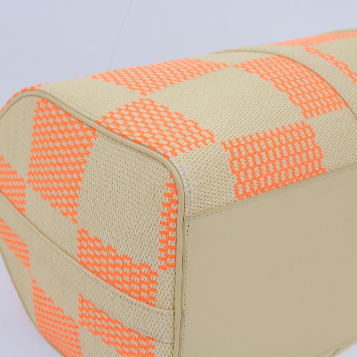 Louis Vuitton Keepall Bandouliere 50 Orange Canvas Travel Bag