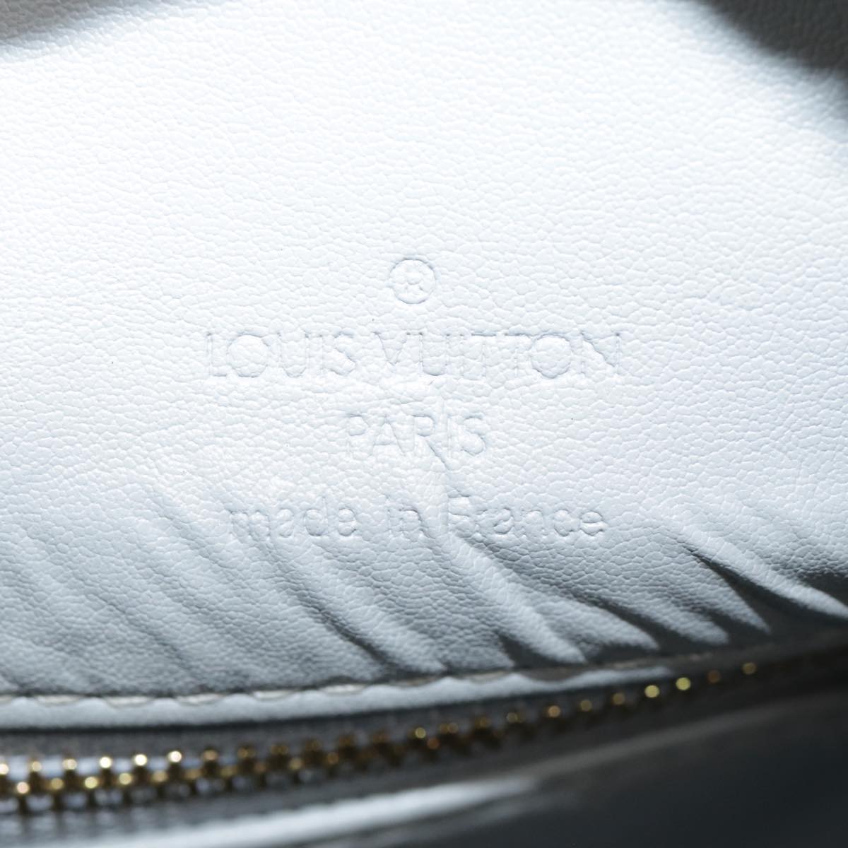 Louis Vuitton Houston Yellow Patent Leather Handbag