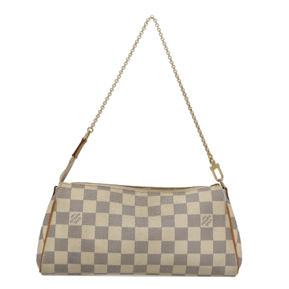 Louis Vuitton Eva White Canvas Shoulder Bag