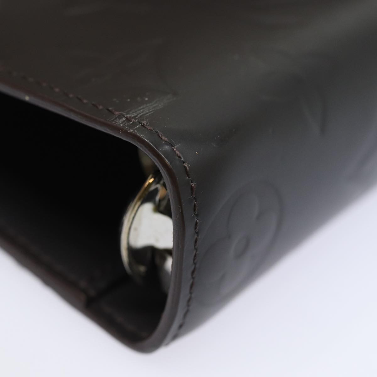 Louis Vuitton Agenda Mm Brown Leather Wallet
