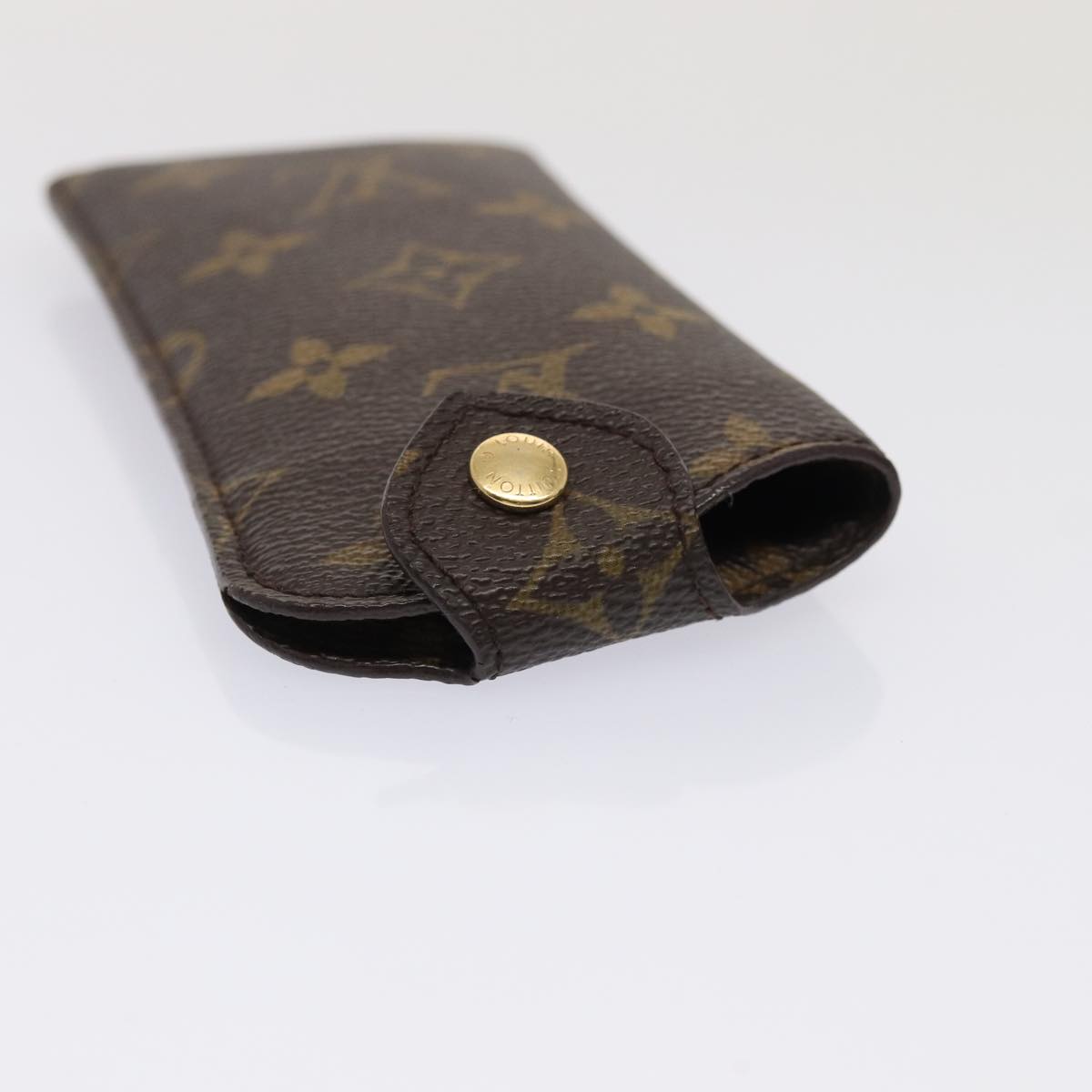 Louis Vuitton Glasses Case Brown Canvas Wallet