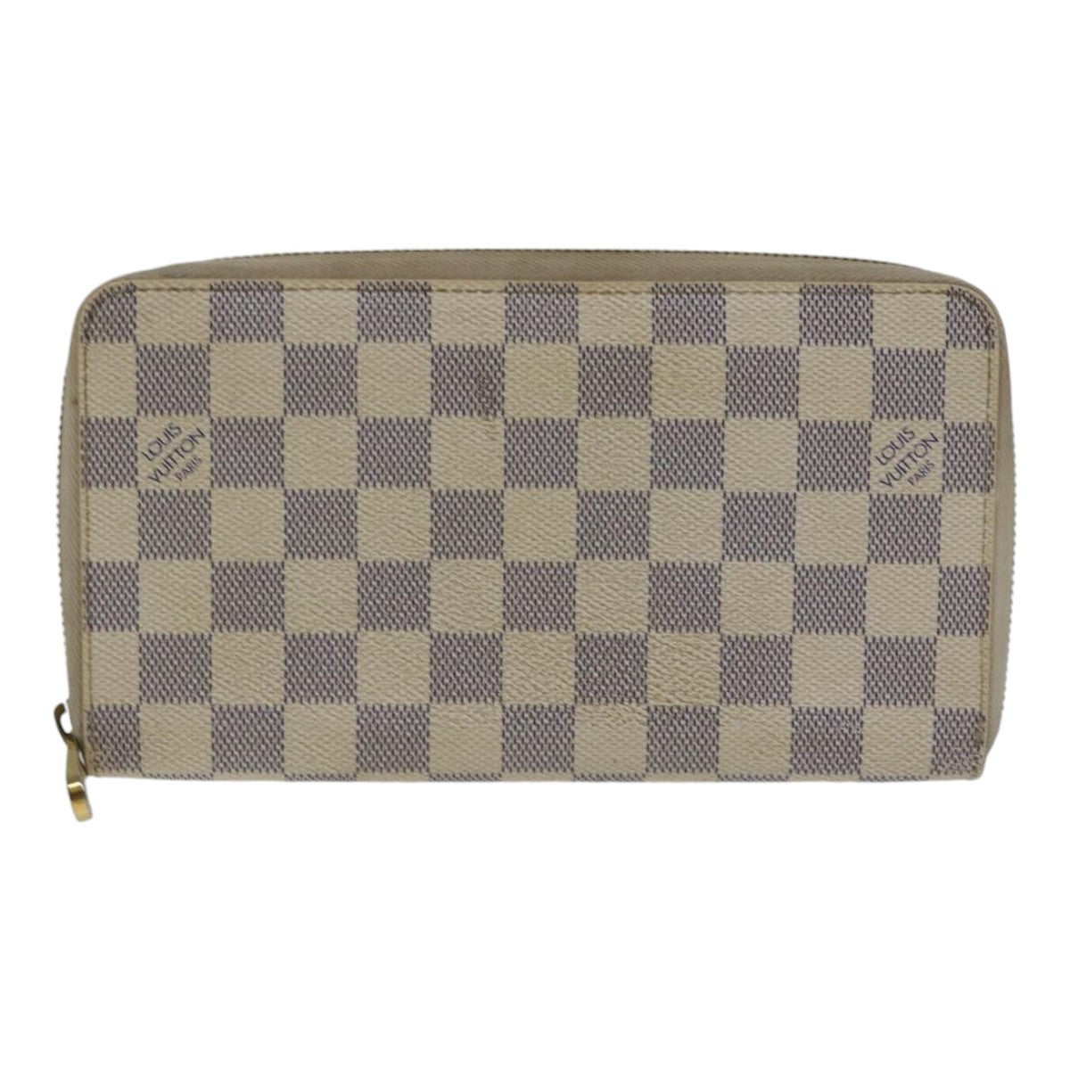 Louis Vuitton Zippy Wallet Blue Canvas Wallet